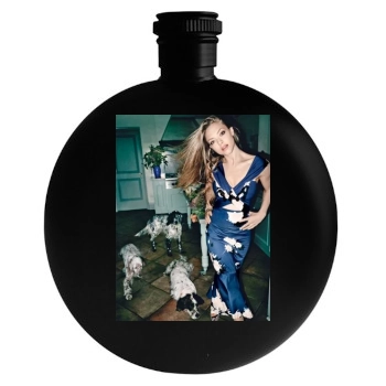 Amanda Seyfried Round Flask