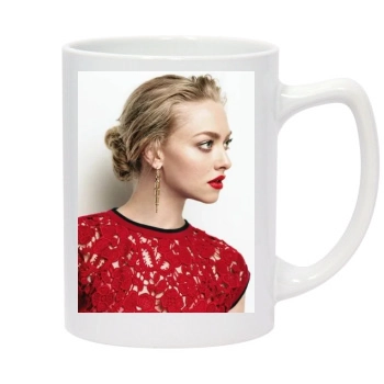 Amanda Seyfried 14oz White Statesman Mug