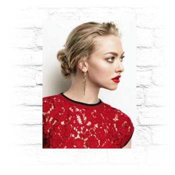 Amanda Seyfried Metal Wall Art