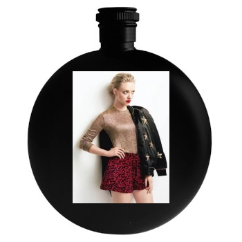 Amanda Seyfried Round Flask