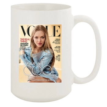 Amanda Seyfried 15oz White Mug