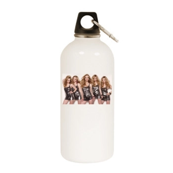 Amanda Seyfried White Water Bottle With Carabiner