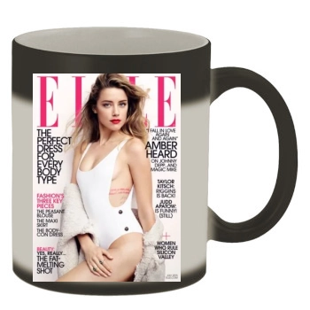 Amber Heard Color Changing Mug