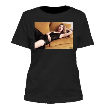 Amber Heard Women's Cut T-Shirt