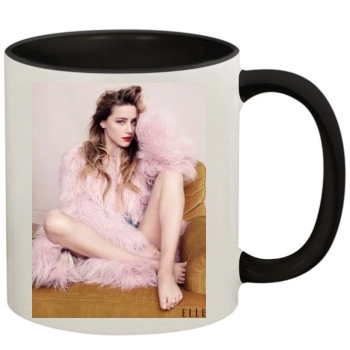 Amber Heard 11oz Colored Inner & Handle Mug