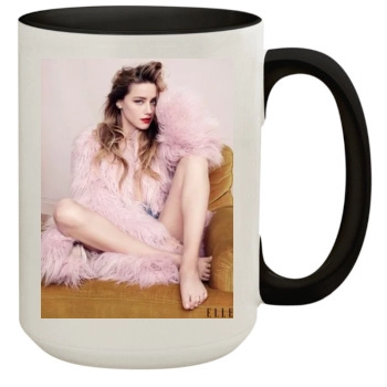 Amber Heard 15oz Colored Inner & Handle Mug