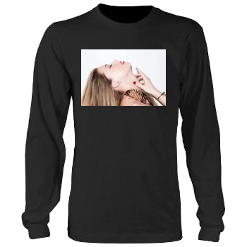 Amber Heard Men's Heavy Long Sleeve TShirt