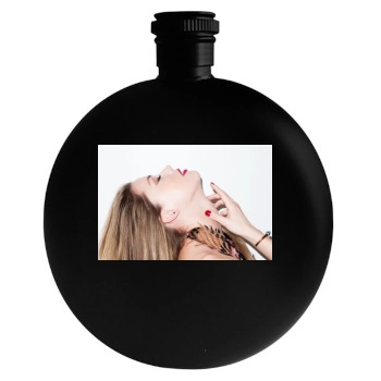 Amber Heard Round Flask