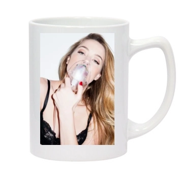 Amber Heard 14oz White Statesman Mug