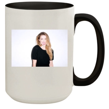 Amber Heard 15oz Colored Inner & Handle Mug