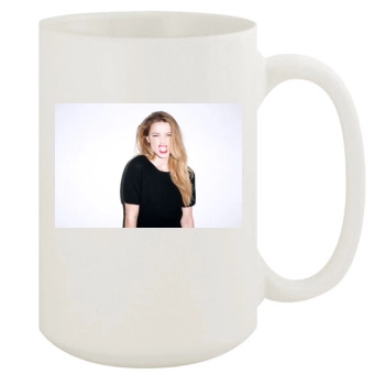 Amber Heard 15oz White Mug