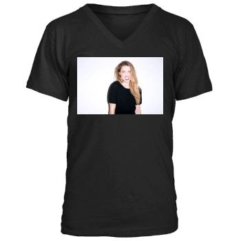 Amber Heard Men's V-Neck T-Shirt