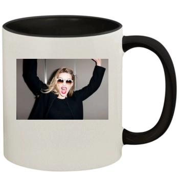 Amber Heard 11oz Colored Inner & Handle Mug