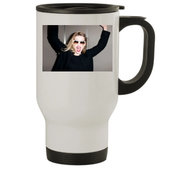 Amber Heard Stainless Steel Travel Mug