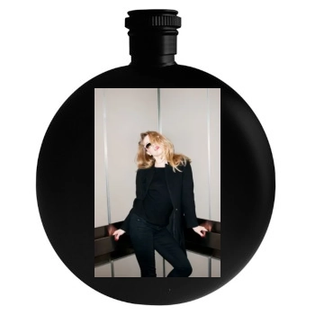 Amber Heard Round Flask