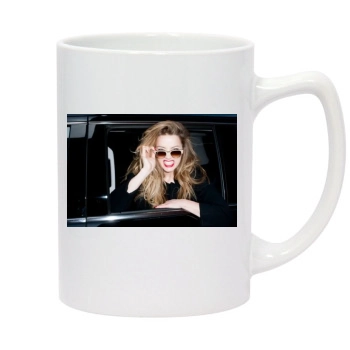 Amber Heard 14oz White Statesman Mug