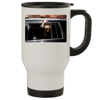 Amber Heard Stainless Steel Travel Mug