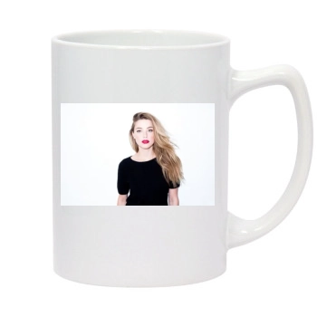 Amber Heard 14oz White Statesman Mug