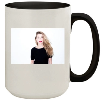 Amber Heard 15oz Colored Inner & Handle Mug