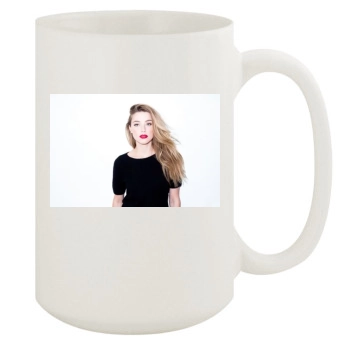 Amber Heard 15oz White Mug