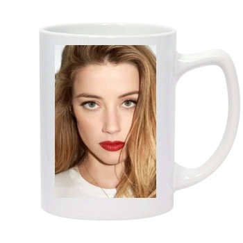 Amber Heard 14oz White Statesman Mug