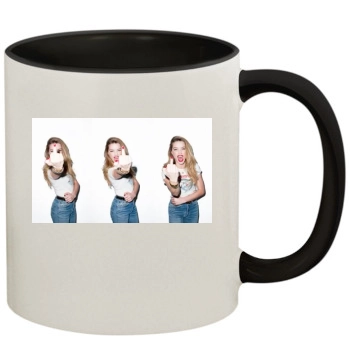 Amber Heard 11oz Colored Inner & Handle Mug