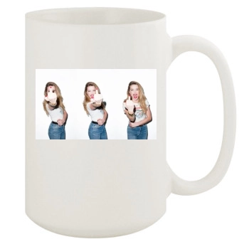 Amber Heard 15oz White Mug