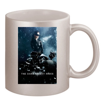 The Dark Knight Rises (2012) 11oz Metallic Silver Mug