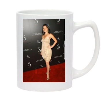 Olivia Munn 14oz White Statesman Mug