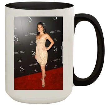 Olivia Munn 15oz Colored Inner & Handle Mug