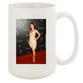 Olivia Munn 15oz White Mug