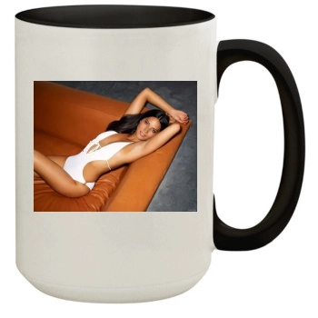 Olivia Munn 15oz Colored Inner & Handle Mug