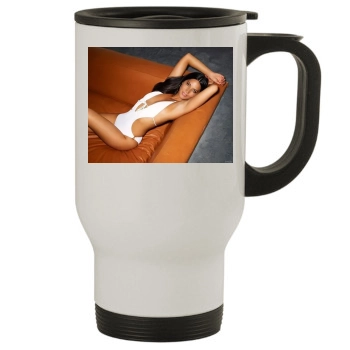 Olivia Munn Stainless Steel Travel Mug