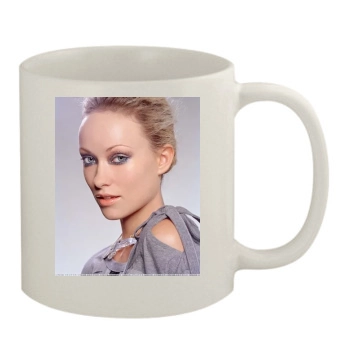 Olivia Wilde 11oz White Mug