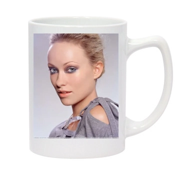 Olivia Wilde 14oz White Statesman Mug