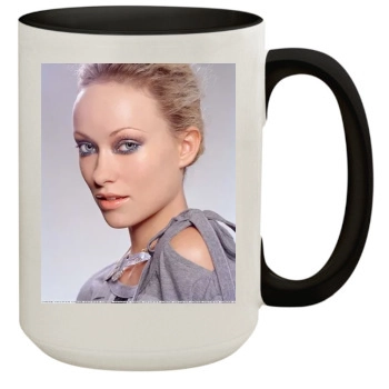 Olivia Wilde 15oz Colored Inner & Handle Mug