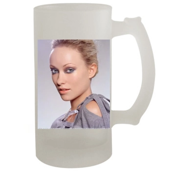 Olivia Wilde 16oz Frosted Beer Stein