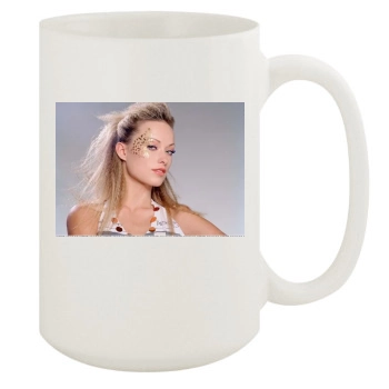 Olivia Wilde 15oz White Mug