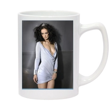 Olivia Wilde 14oz White Statesman Mug