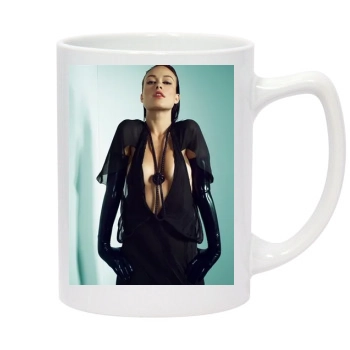 Olivia Wilde 14oz White Statesman Mug