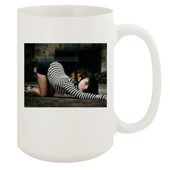 Olivia Wilde 15oz White Mug