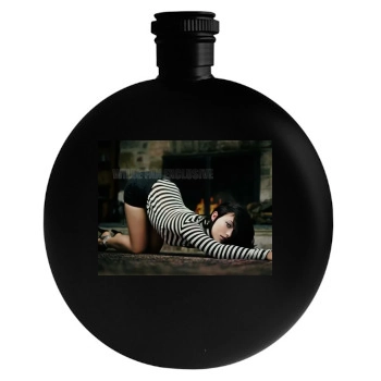 Olivia Wilde Round Flask