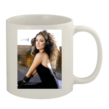 Olivia Wilde 11oz White Mug