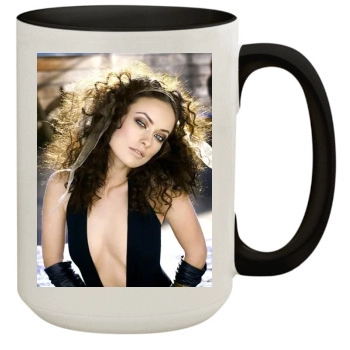 Olivia Wilde 15oz Colored Inner & Handle Mug