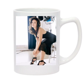 Olivia Wilde 14oz White Statesman Mug