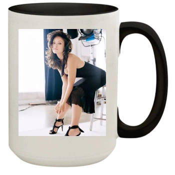 Olivia Wilde 15oz Colored Inner & Handle Mug