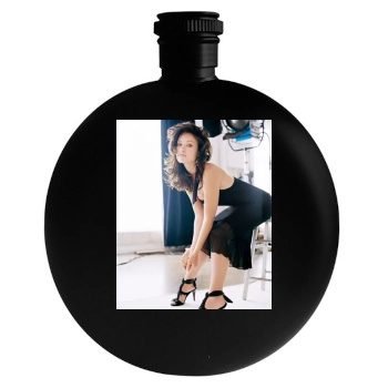 Olivia Wilde Round Flask