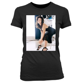 Olivia Wilde Women's Junior Cut Crewneck T-Shirt