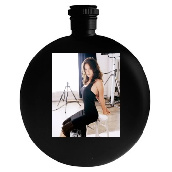 Olivia Wilde Round Flask