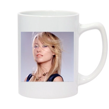 Olivia Wilde 14oz White Statesman Mug